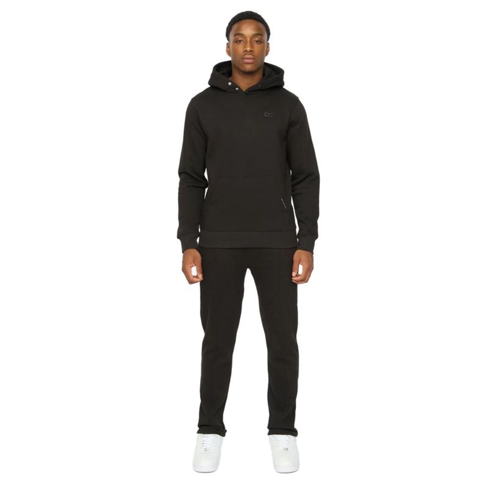 Duck and Cover Mens Chattamere Hoodie & Bottom Set / Black